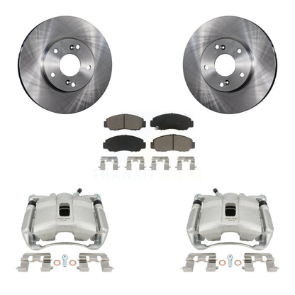 Kit de Rotors d'étrier de frein à disque avant et de plaquettes en céramique pour Honda Civic Acura CSX