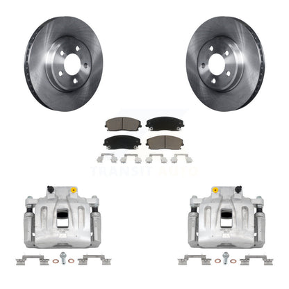Rotors d'étrier de frein à disque avant et Kit de plaquettes en céramique pour Chrysler 300 Dodge Charge