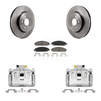 Rotors d'étrier de frein à disque avant et Kit de plaquettes en céramique pour Chrysler 300 Dodge Charge