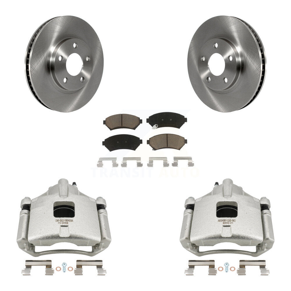Kit de Rotor d'étrier de frein avant et de plaquettes en céramique, pour Chevrolet Impala Buick LeSabr
