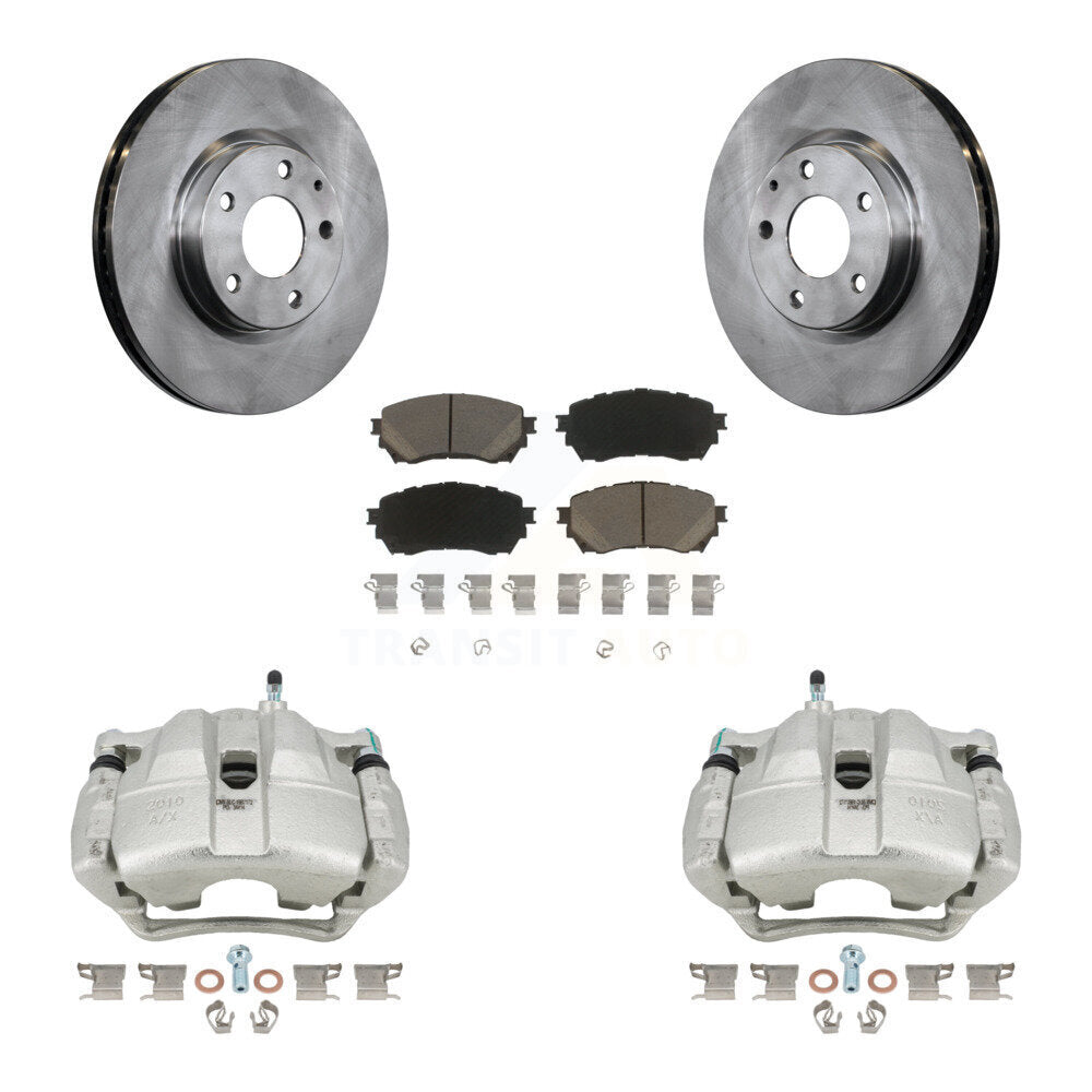 Kit de rotors d'étrier de frein à disque avant et de plaquettes en céramique pour Mazda 6 KC8-100229C