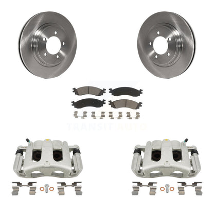 Rotor d'étrier de frein avant et Kit de plaquettes en céramique pour Ford Explorer Sport Trac Mercur