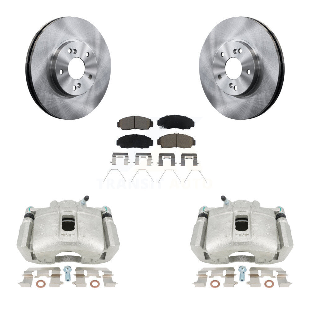 Kit de Rotors d'étrier de frein à disque avant et de plaquettes en céramique pour Honda Accord Acura TSX
