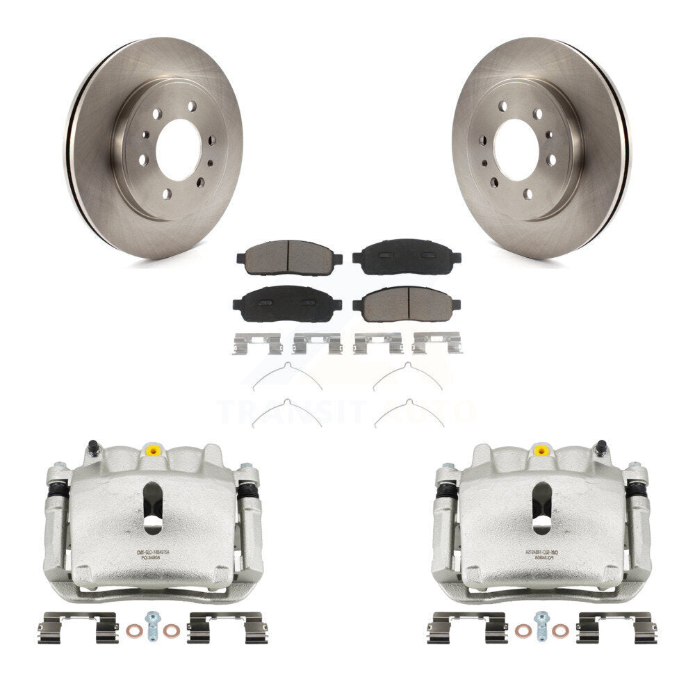 Kit de plaquettes en céramique pour Rotors d'étrier de frein avant, pour Ford F-150 2009 avec roue à 6 écrous