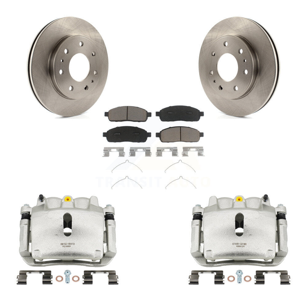 Kit de plaquettes en céramique pour Rotors d'étrier de frein avant, pour Ford F-150 2009 avec roue à 7 écrous