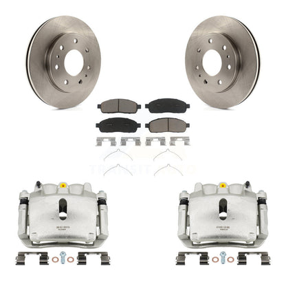 Kit de plaquettes en céramique pour Rotors d'étrier de frein avant, pour Ford F-150 2009 avec roue à 7 écrous