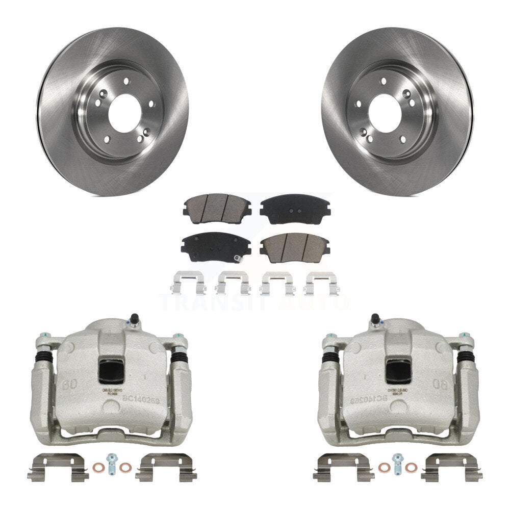 Kit de Rotor d'étrier de frein à disque avant et de plaquettes en céramique, pour Hyundai Tucson Kia Sportag