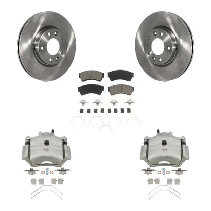 Rotors d'étrier de frein avant et Kit de plaquettes en céramique, pour Ford Fusion Mazda 6 Lincoln MK