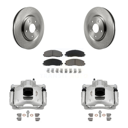 Rotor d'étrier de frein à disque avant et Kit de plaquettes en céramique pour Volkswagen routan Ram C/