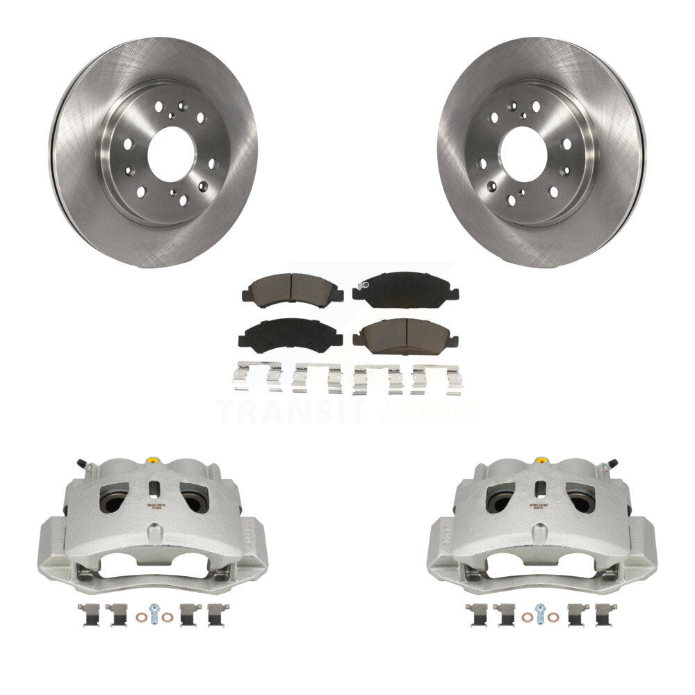 Rotors d'étrier de frein à disque avant et kit de plaquettes en céramique pour Chevrolet Suburban H 2016