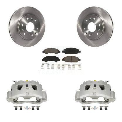 Rotors d'étrier de frein à disque avant et kit de plaquettes en céramique pour Chevrolet Suburban H 2016
