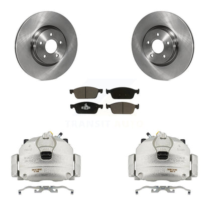 Rotors d'étrier de frein avant et Kit de plaquettes en céramique pour Ford Escape Transit Connect MK