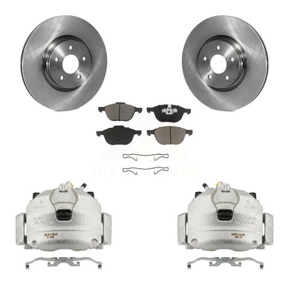 Kit de rotors d'étrier de frein à disque avant et de plaquettes en céramique pour Ford Transit Connect