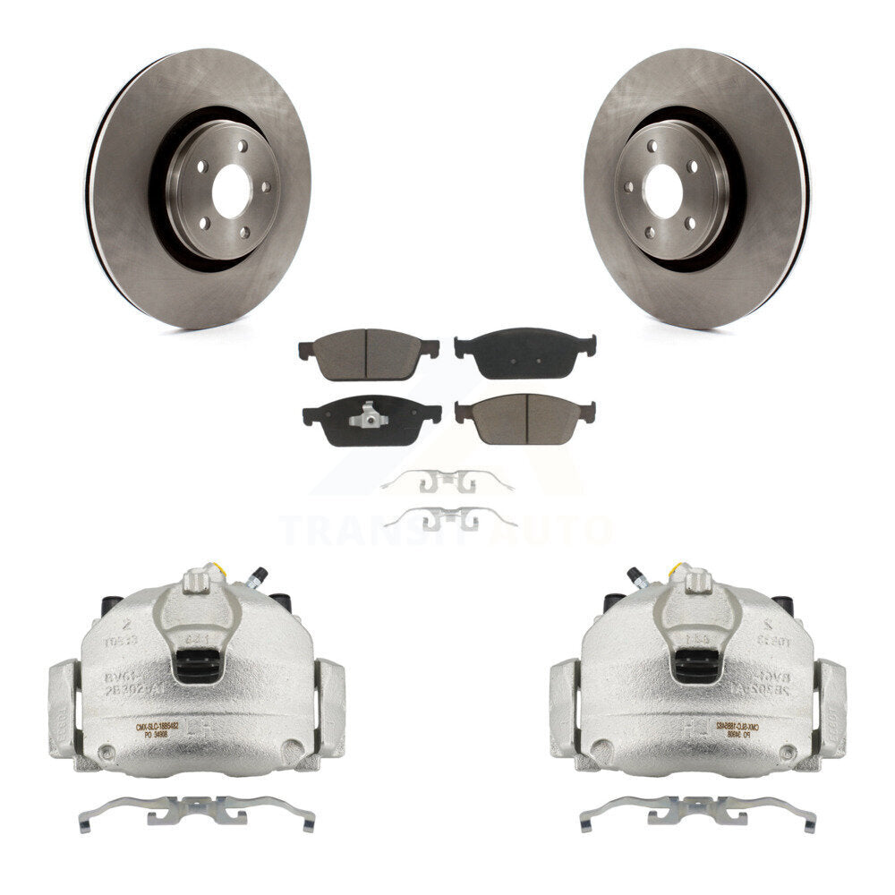 Kit de Rotors d'étrier de frein à disque avant et de plaquettes en céramique pour Lincoln MKC KC8-100275