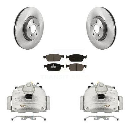 Kit de rotors d'étrier de frein à disque avant et de plaquettes en céramique pour Ford Transit Connect