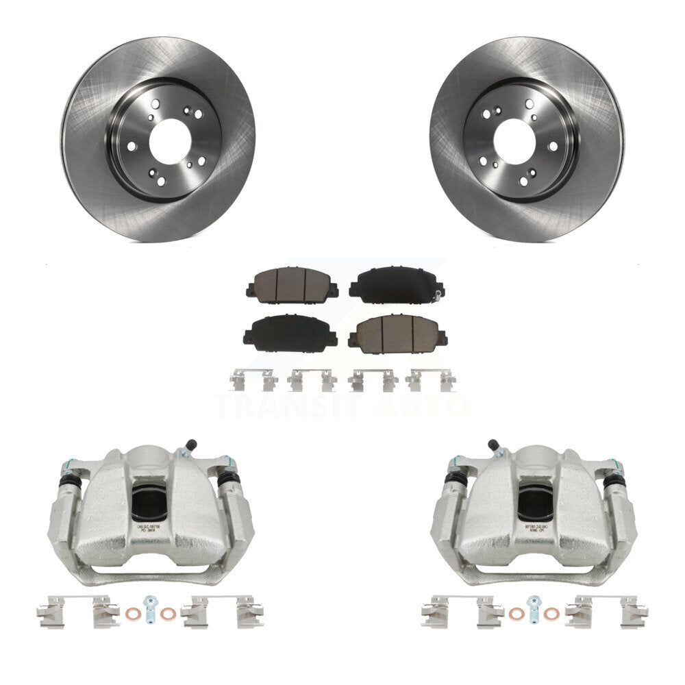 Kit de rotors d'étrier de frein à disque avant et de plaquettes en céramique pour Honda HR-V Accord