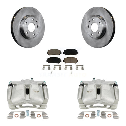 Kit de rotors d'étrier de frein à disque avant et de plaquettes en céramique pour Mazda CX-5 2013 – 2015