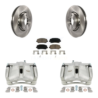 Kit de rotors d'étrier de frein à disque avant et de plaquettes en céramique pour Mazda CX-5 KC8-100290C