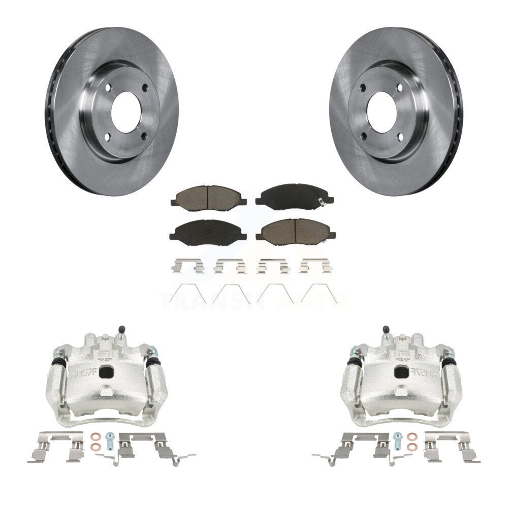 Kit de plaquettes en céramique pour étrier de frein à disque avant, pour Nissan Versa 4 roues AB 2008