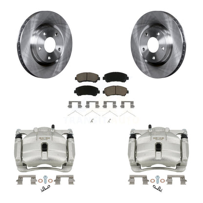 Kit de rotors d'étrier de frein à disque avant et de plaquettes en céramique pour Nissan Rogue Select