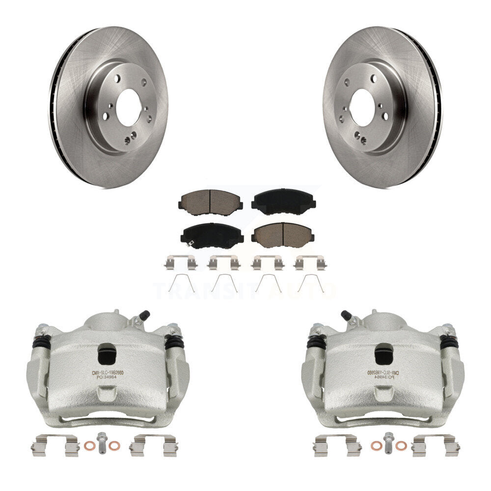 Kit de Rotors d'étrier de frein à disque avant et de plaquettes en céramique pour Honda Civic KC8-100302