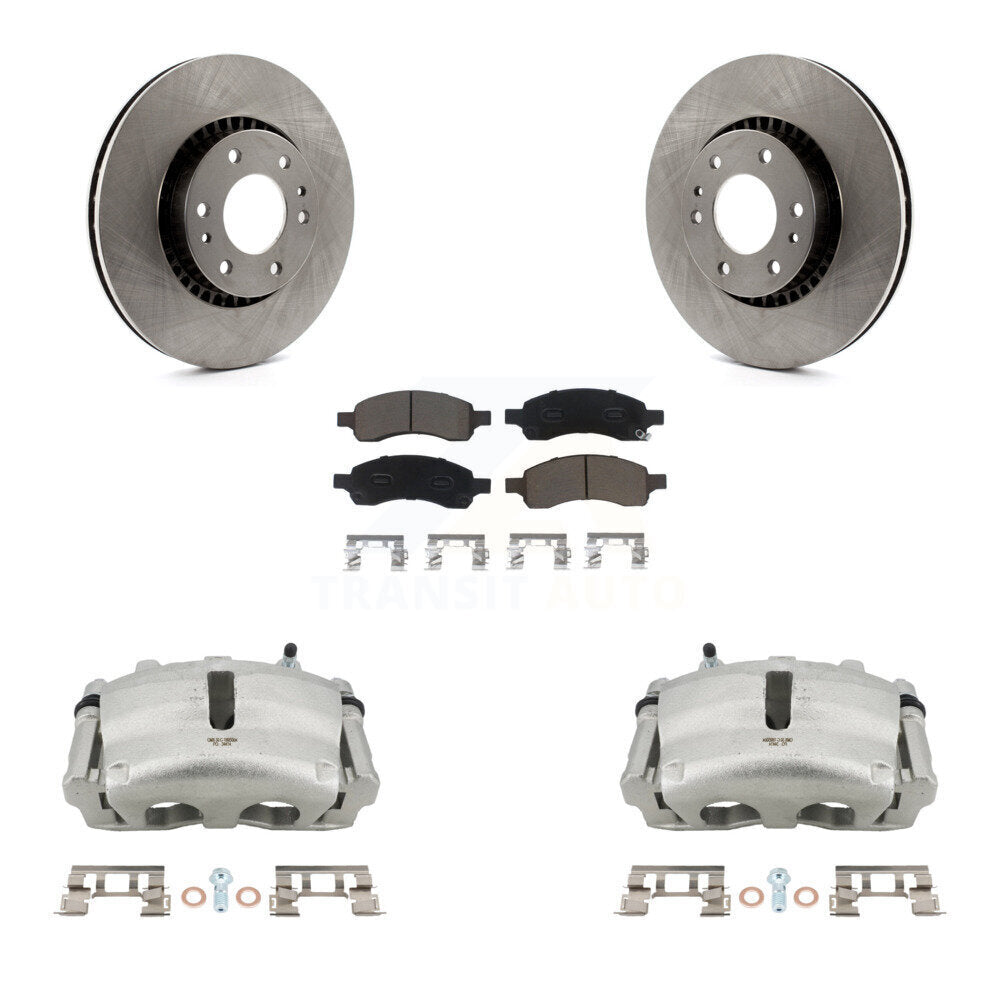 Kit de plaquettes en céramique de Rotor d'étrier de frein avant, pour Chevrolet Trailblazer GMC Envoy X