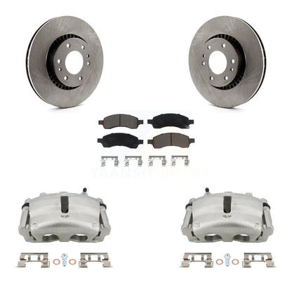 Kit de plaquettes en céramique de Rotor d'étrier de frein avant, pour Chevrolet Trailblazer GMC Envoy X