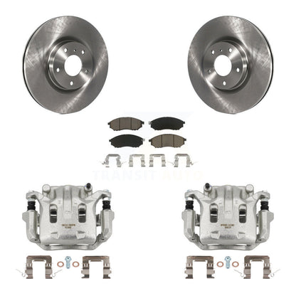 Rotors d'étrier de frein avant et Kit de plaquettes en céramique pour INFINITI Nissan Murano G37 EX3