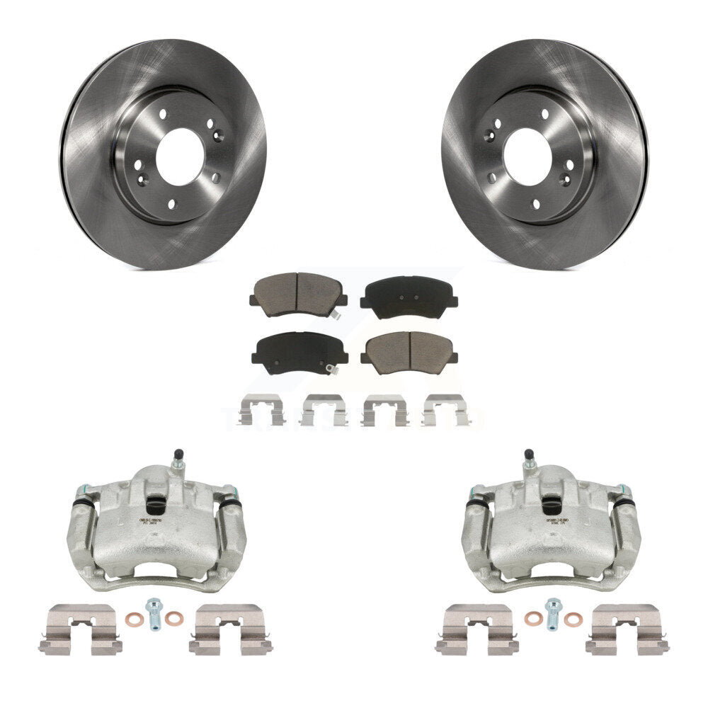 Kit de plaquettes en céramique pour Rotors d'étrier de frein avant, pour Hyundai Elantra GT Kia Forte Kou