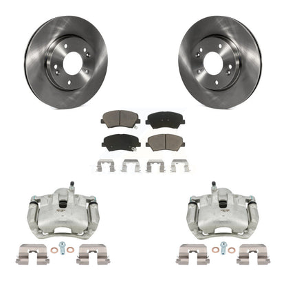 Kit de plaquettes en céramique pour Rotors d'étrier de frein avant, pour Hyundai Elantra GT Kia Forte Kou