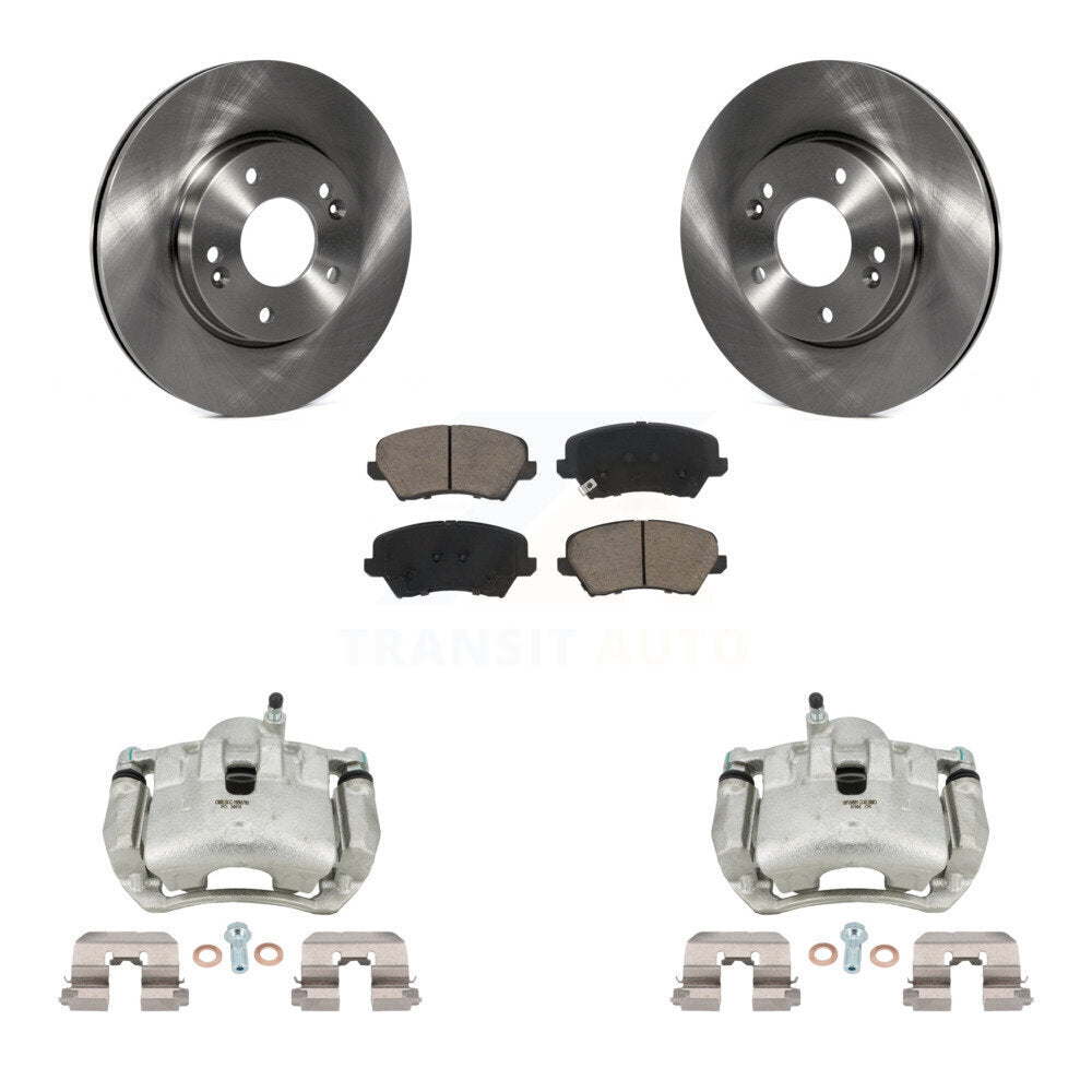 Kit de plaquettes en céramique pour Rotors d'étrier de frein avant, pour Kia Forte Hyundai Elantra GT Kou