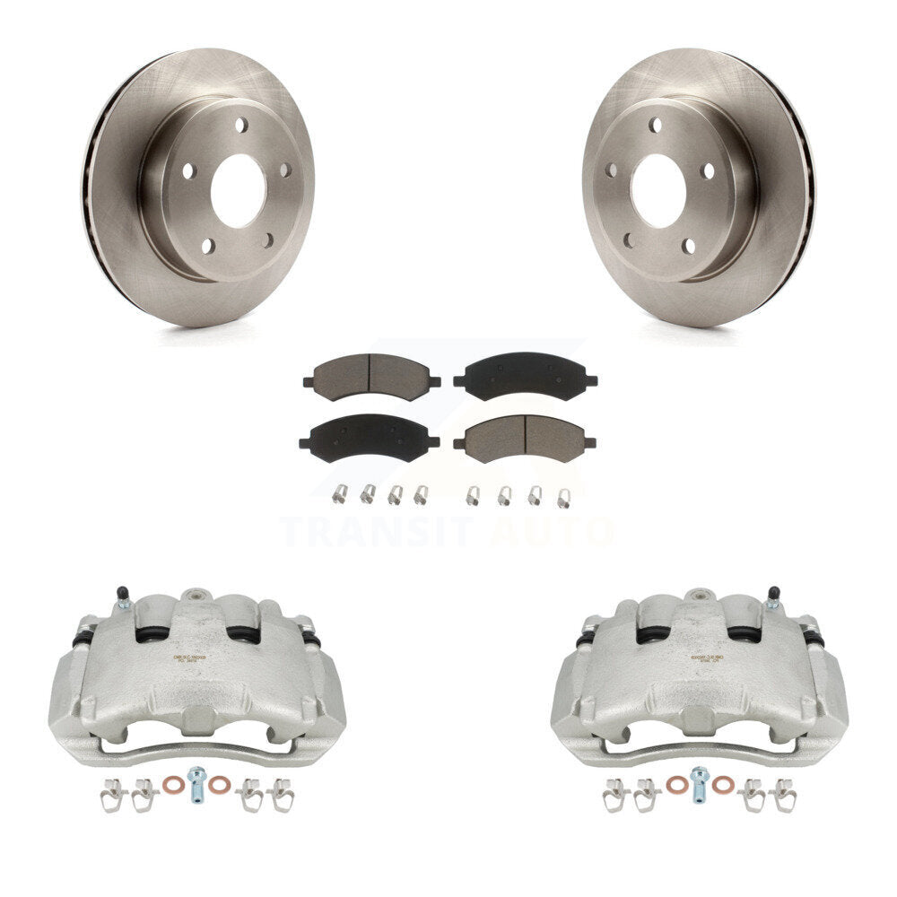 Kit de Rotor d'étrier de frein avant et de plaquettes en céramique, pour Dodge Dakota Mitsubishi Raide