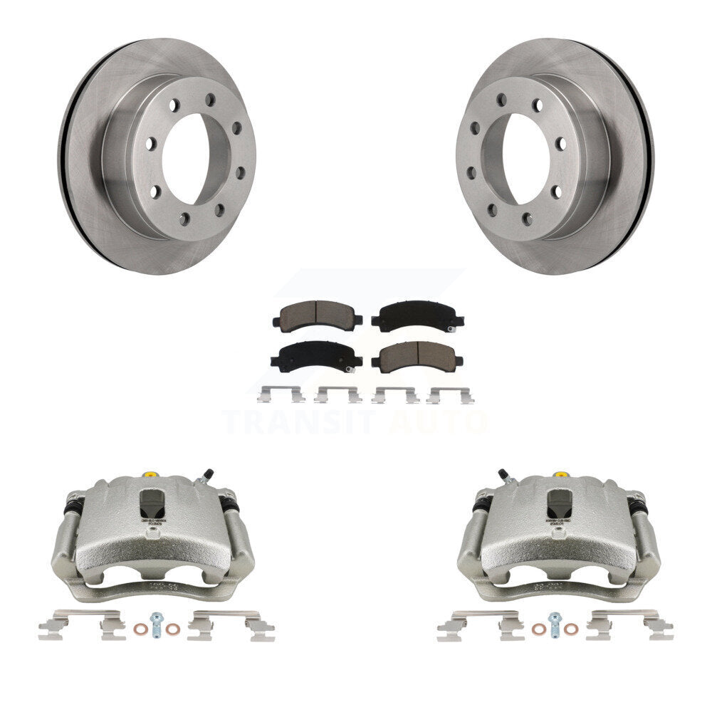 Kit de Rotor d'étrier de frein arrière et de plaquettes en céramique, pour GMC Chevrolet Savana 2500 Expres
