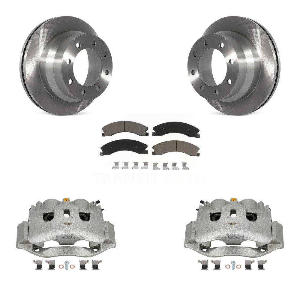 Kit de Rotor d'étrier de frein arrière et de plaquettes en céramique, pour GMC Savana 3500 Chevrolet Expres