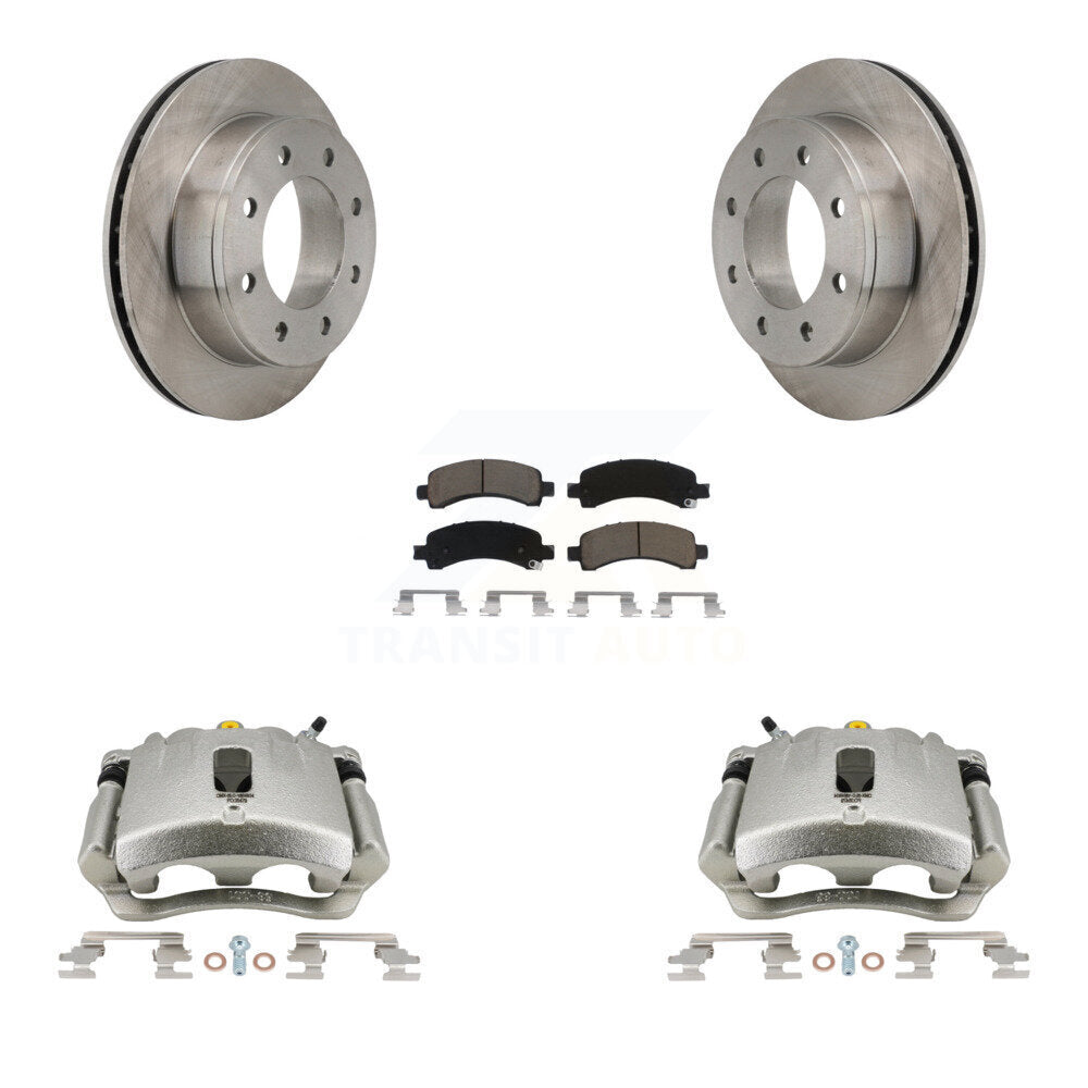 Kit de Rotor d'étrier de frein arrière et de plaquettes en céramique, pour Chevrolet GMC Express 2500 Savan