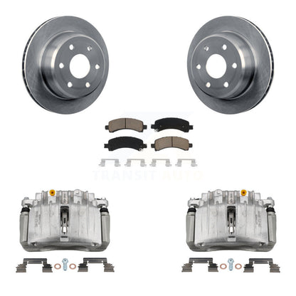 Kit de Rotor d'étrier de frein arrière et de plaquettes en céramique, pour GMC Yukon Chevrolet Tahoe XL 150