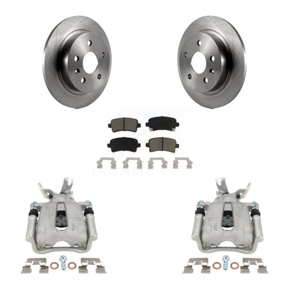 Kit de rotors d'étrier de frein à disque arrière et de plaquettes en céramique pour Chevrolet Malibu Limite