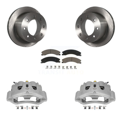 Rotor d'étrier de frein à disque arrière et Kit de plaquettes en céramique pour GMC Sierra 3500 HD Chevrole