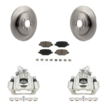 Rotor d'étrier de frein arrière et Kit de plaquettes en céramique pour Ford Explorer Flex Taurus Lincol