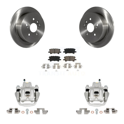 Kit de rotors d'étrier de frein à disque arrière et de plaquettes en céramique pour Toyota Highlander