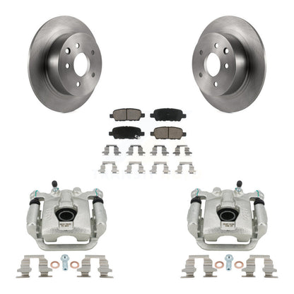 Kit de rotors d'étrier de frein à disque arrière et de plaquettes en céramique pour Nissan Sentra Juke
