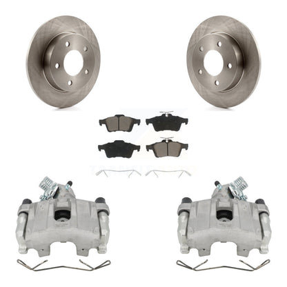 Kit de rotors d'étrier de frein à disque arrière et de plaquettes en céramique pour Mazda 3 Sport