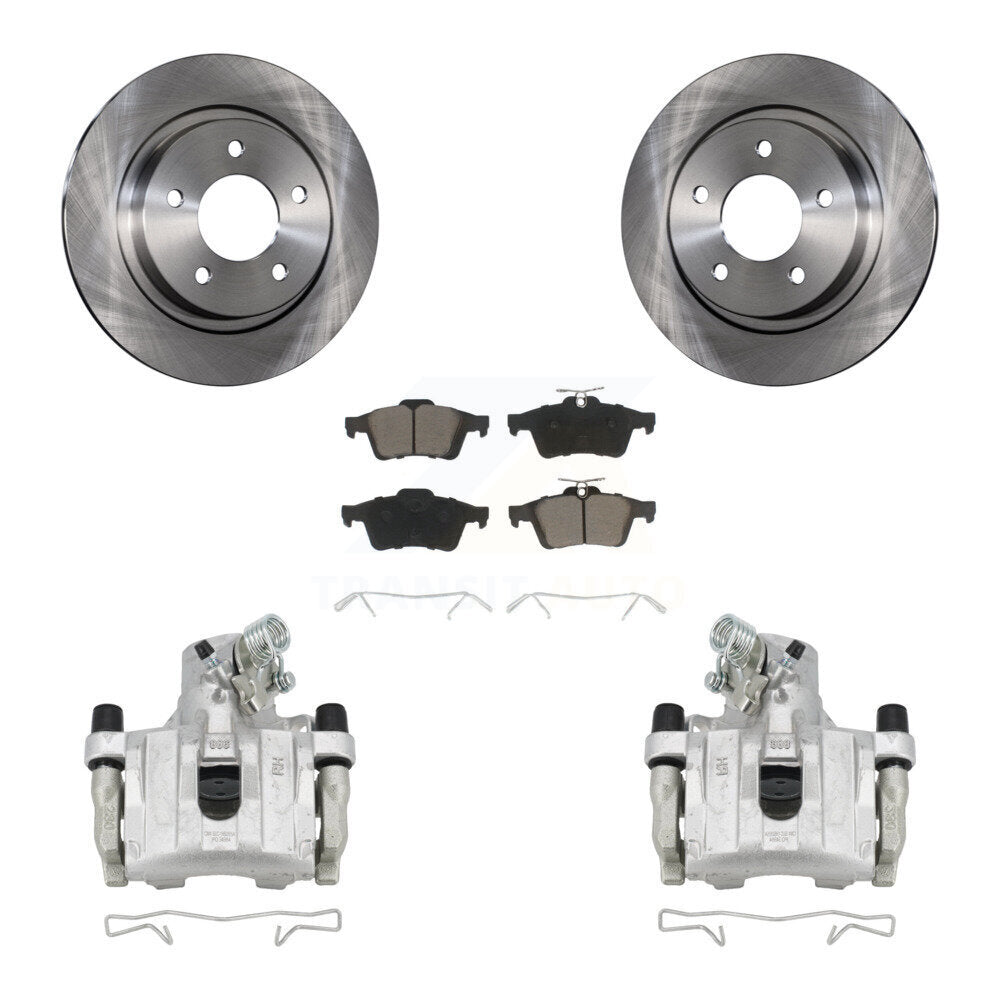 Kit de rotors d'étrier de frein à disque arrière et de plaquettes en céramique pour Mazda 3 Sport
