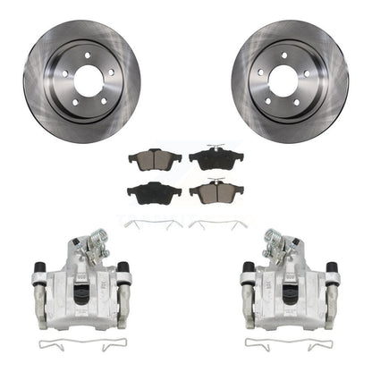 Kit de rotors d'étrier de frein à disque arrière et de plaquettes en céramique pour Mazda 3 Sport