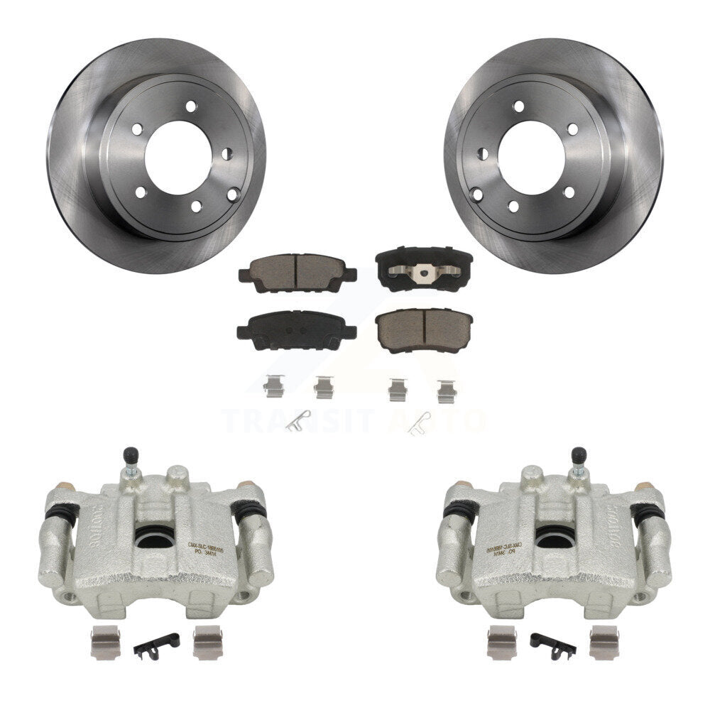 Kit de Rotor d'étrier de frein arrière et de plaquettes en céramique, pour Dodge Caliber Mitsubishi Lance