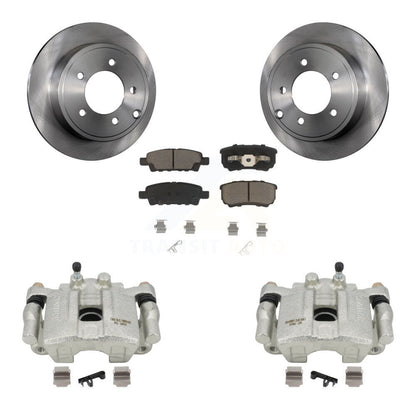 Kit de Rotor d'étrier de frein arrière et de plaquettes en céramique, pour Dodge Caliber Mitsubishi Lance