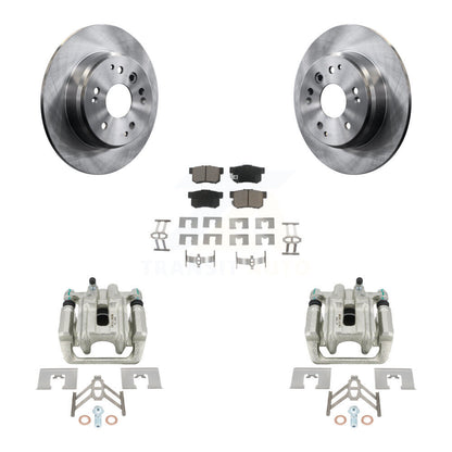 Kit de rotors d'étrier de frein à disque arrière et de plaquettes en céramique pour Acura TL Honda Element