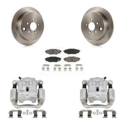 Kit de rotors d'étrier de frein à disque arrière et de plaquettes en céramique pour Subaru Legacy