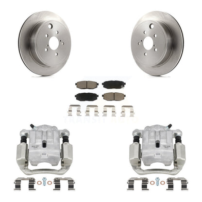 Kit de rotors d'étrier de frein à disque arrière et de plaquettes en céramique pour Subaru Outback Legacy