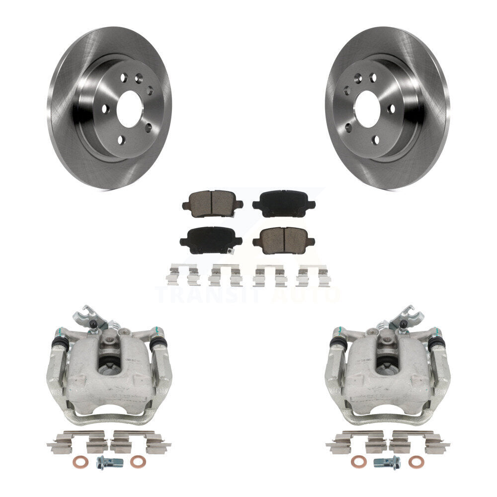 Kit de rotors d'étrier de frein à disque arrière et de plaquettes en céramique pour Chevrolet Cruze